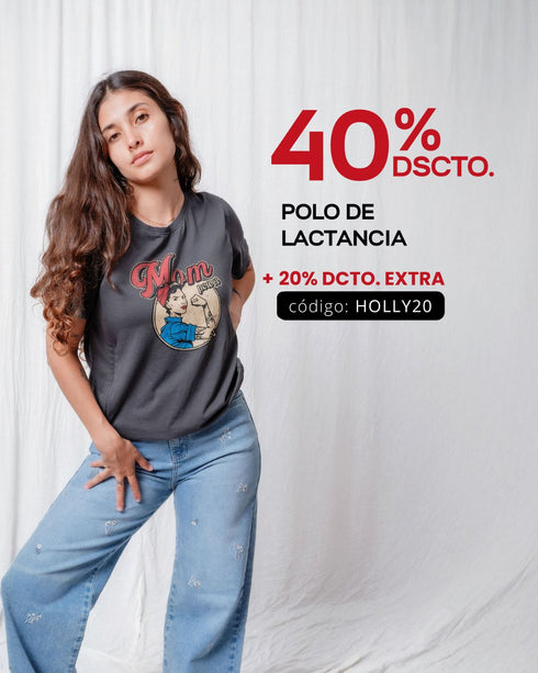 POLO DE ALGODÓN EMBARAZO & LACTANCIA