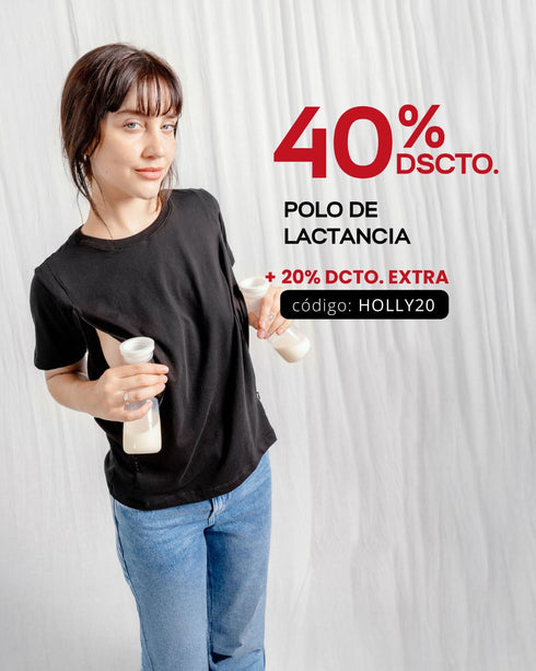 POLO DE ALGODÓN EMBARAZO & LACTANCIA