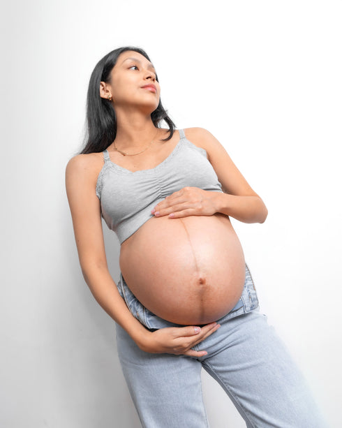 BRASIER DE ALGODÓN EMBARAZO & LACTANCIA