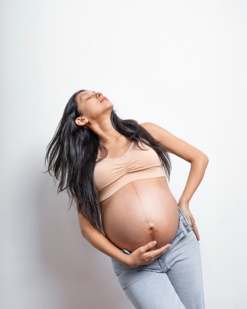 BRASIER DE ALGODÓN EMBARAZO & LACTANCIA