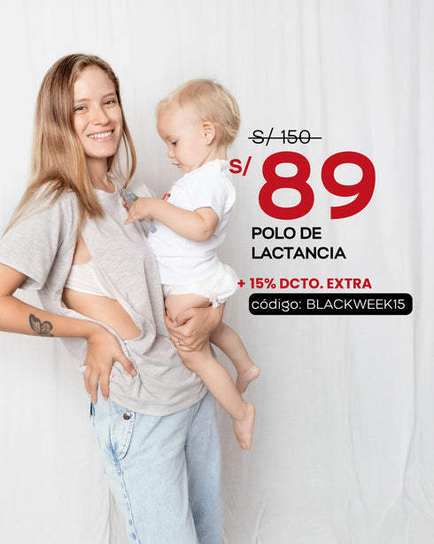 POLO DE ALGODÓN EMBARAZO & LACTANCIA