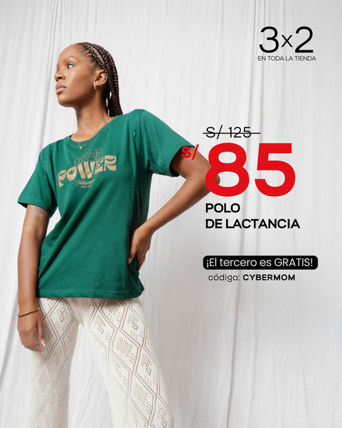POLO DE ALGODÓN EMBARAZO & LACTANCIA