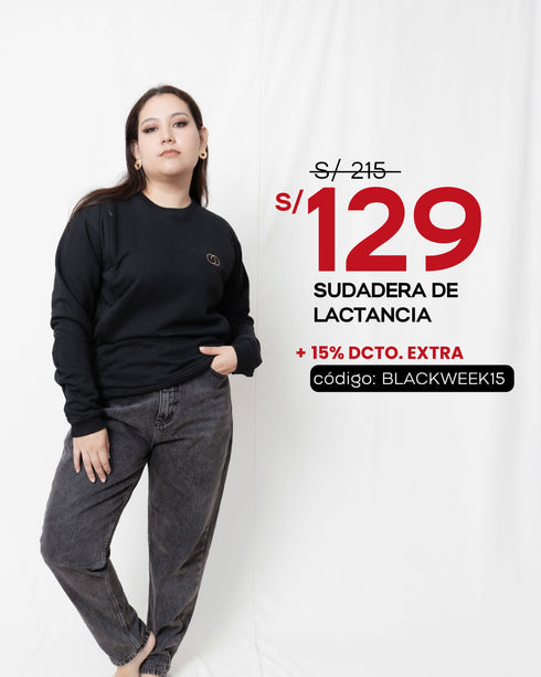 POLERA DE ALGODÓN EMBARAZO & LACTANCIA