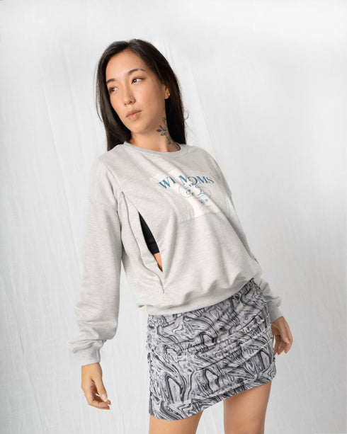 POLERA DE ALGODÓN EMBARAZO & LACTANCIA