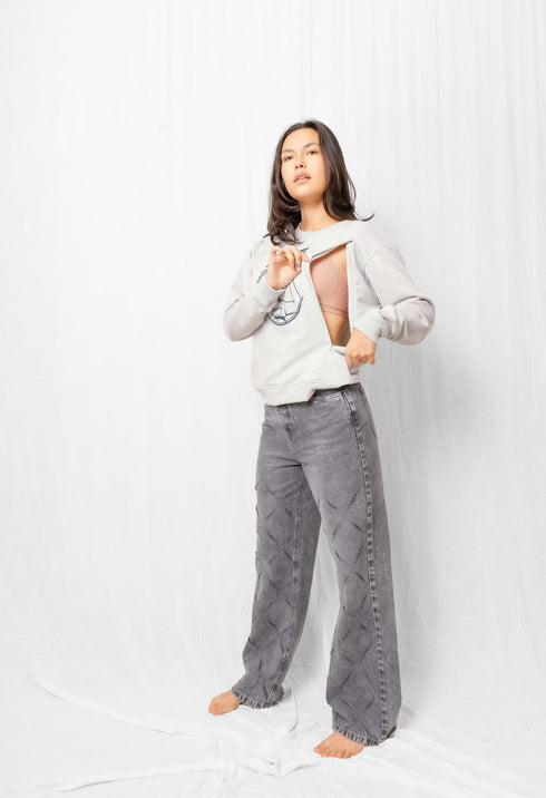 POLERA DE ALGODÓN EMBARAZO & LACTANCIA