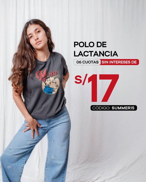 POLO DE ALGODÓN EMBARAZO & LACTANCIA