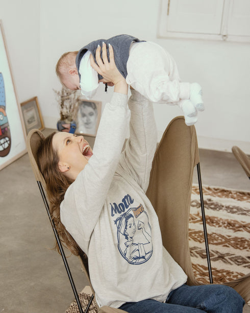 POLERA DE ALGODÓN EMBARAZO & LACTANCIA