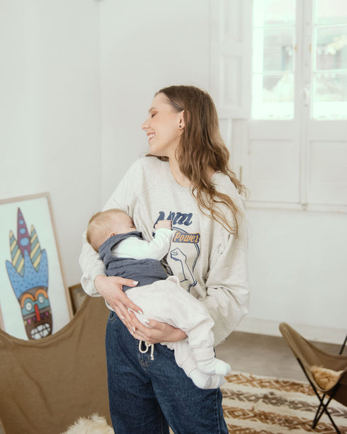 POLERA DE ALGODÓN EMBARAZO & LACTANCIA