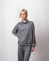 SWEATER CUELLO ALTO EMBARAZO & LACTANCIA GRIS