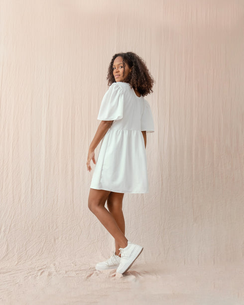 VESTIDO CON CINTURÓN EMBARAZO & LACTANCIA