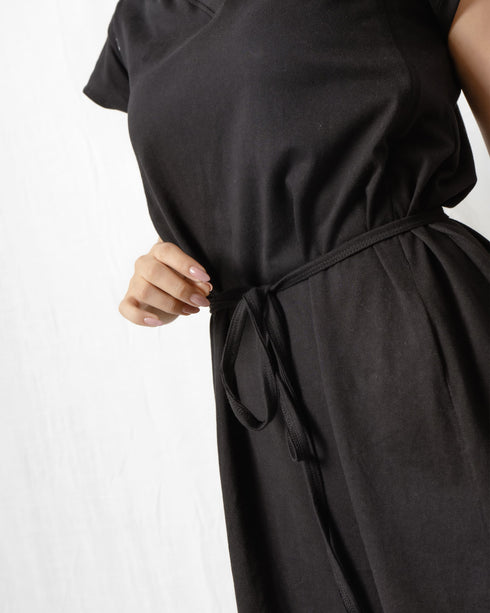 VESTIDO CON CINTURÓN EMBARAZO & LACTANCIA