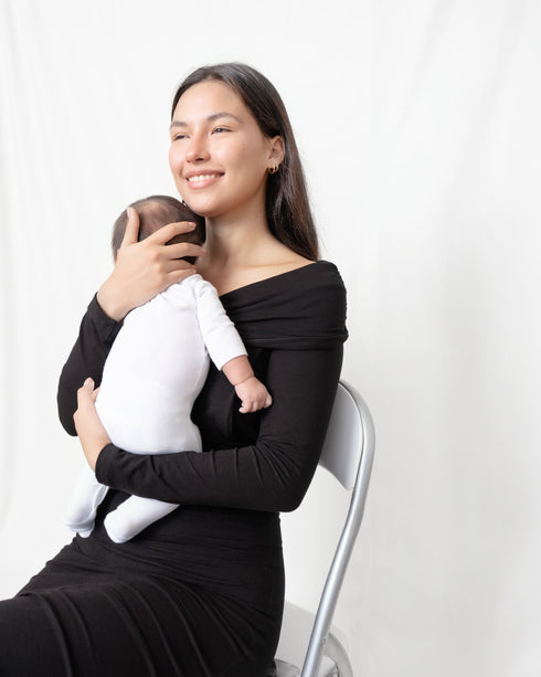 VESTIDO ELEGANTE EMBARAZO & LACTANCIA
